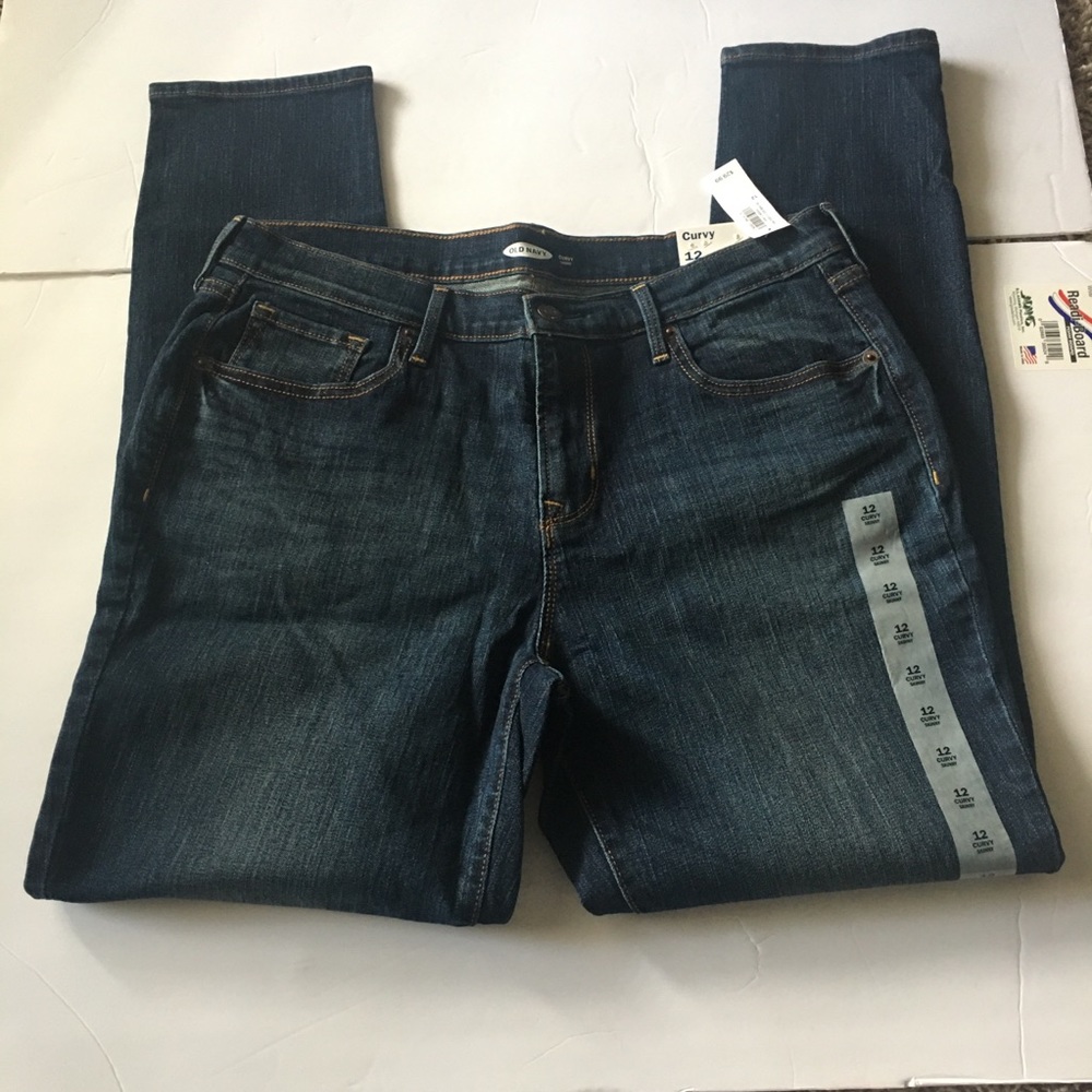 Old Navy skinny jeans size 12 curvy